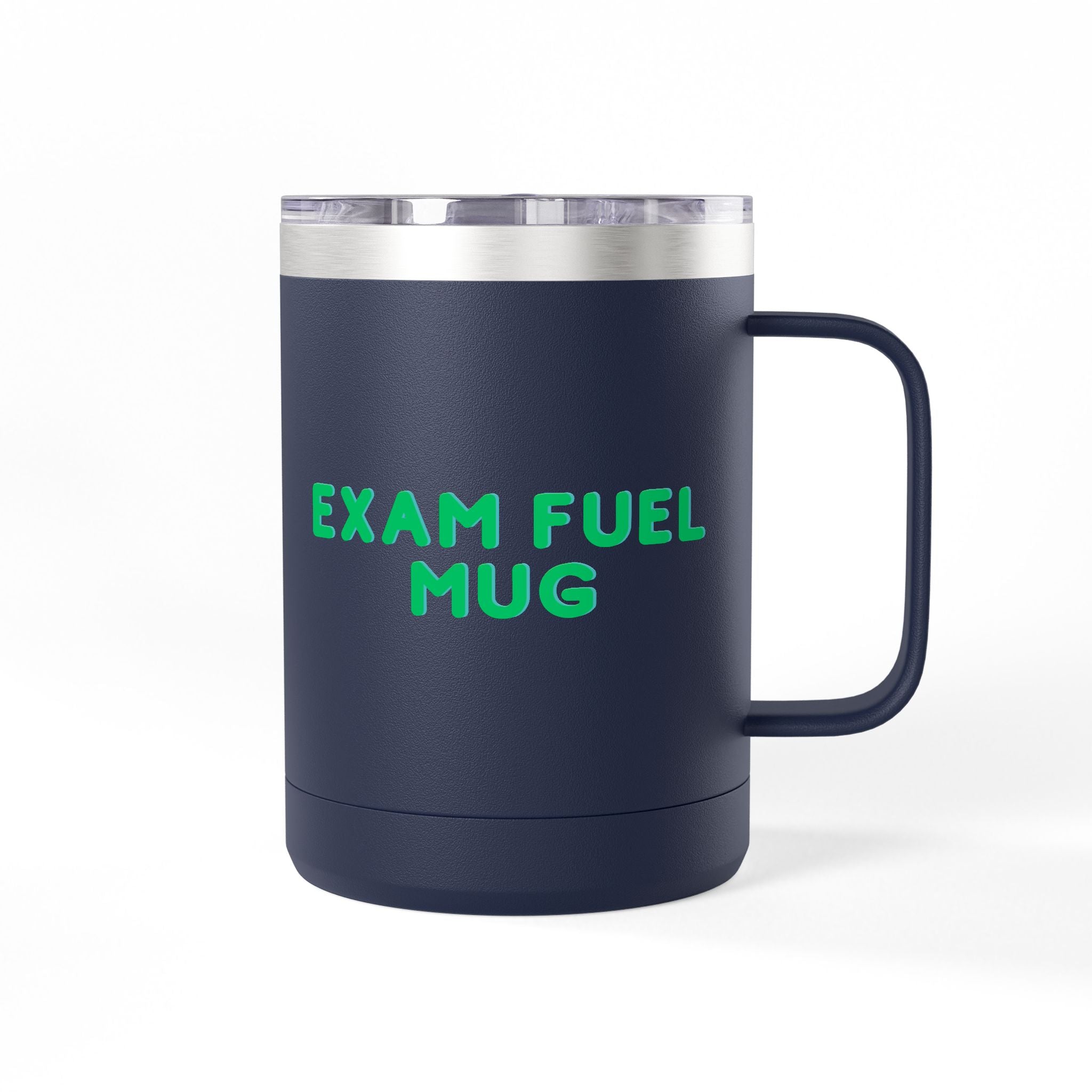 Exam Fuel Mug Tumbler | Perfect for Students, Study Sessions, Motivational Drinkware, Eco-Friendly Cup