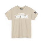 Veteran Pride Unisex Heavy Cotton Tee, Comfortable Tee for Veterans, American Flag Tee, Graphic Tee for Military Support, Great Gift [...]