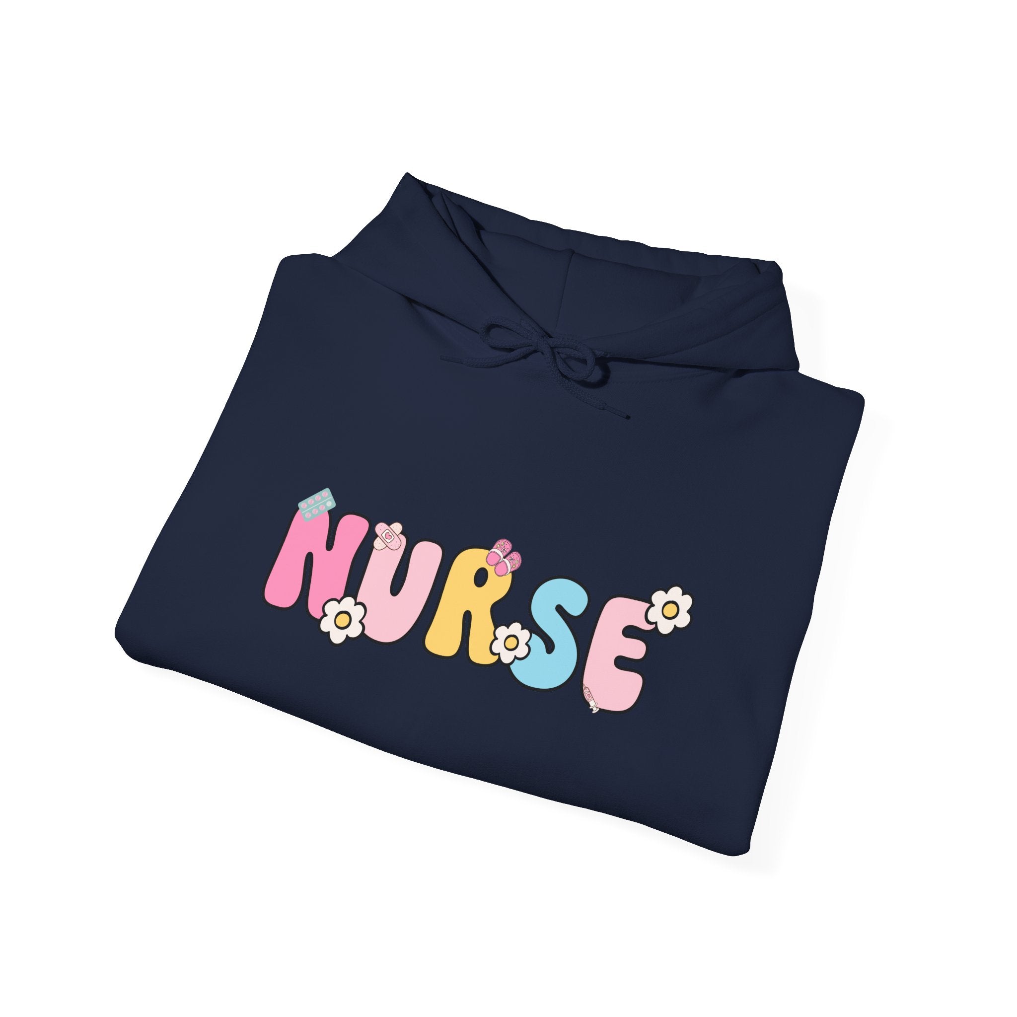 Cute Nurse Hoodie for Healthcare Workers, Cozy Sweatshirt for Nurses, Gift for Nursing Students, Healthcare Appreciation