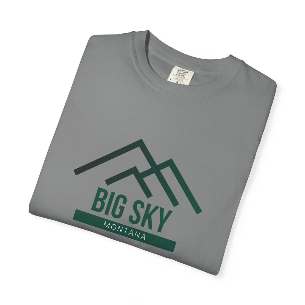 Big Sky Vibes, Unisex T-shirt, Casual Tee, Travel Souvenir, Vacation Top