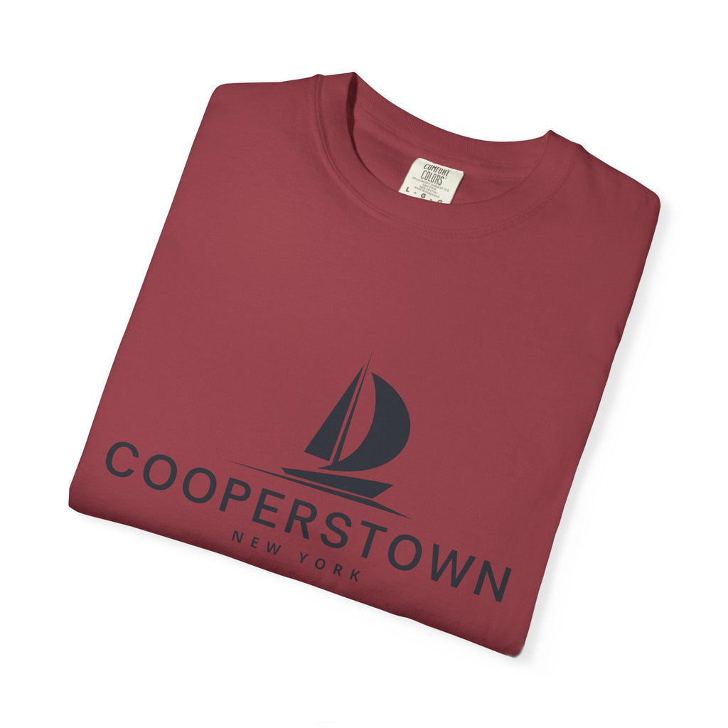 Cooperstown - Unisex Garment-Dyed T-shirt, Casual Outfit, Gift for Nature Lovers, Vacation Essentials