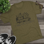 Lake Ouachita Unisex Tri-Blend Crew Tee, Casual T-Shirt, Summer Apparel, Lake House Shirt, Gift for Friends, Travel Tee