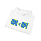 4.0 GPA < GPT 5.0 - Trendy GPA < GPT Sweatshirt for Students, Gift for College, Casual Wear, Study Sessions, Graduation
