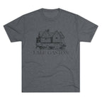 Lake Gaston Unisex Tri-Blend Crew Tee, Casual T-Shirt, Summer Apparel, Lake House Shirt, Gift for Friends, Travel Tee