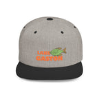 Lake Gaston Fish Flat Bill Snapback Hat, Fishing Cap, Outdoor Gear, Lake House Gift, Summer Accessories, Stylish Headwear