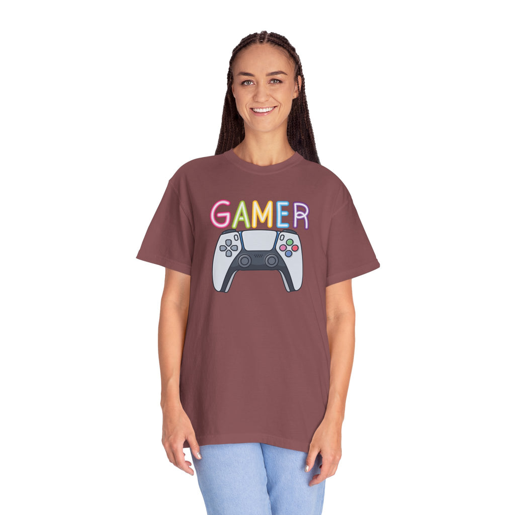Gamer Controller Unisex Garment-Dyed T-shirt