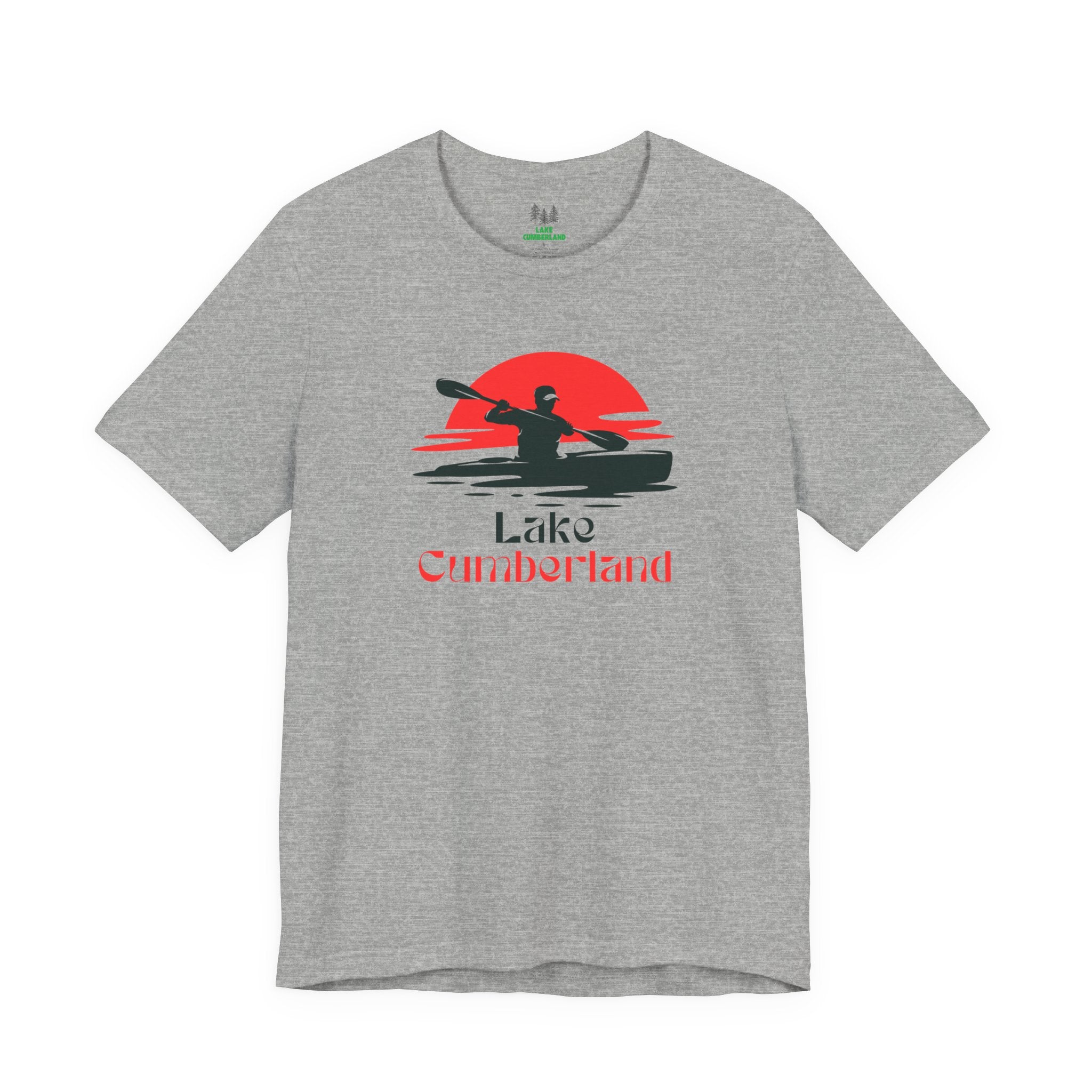 Lake Cumberland Tee - Kayaking Graphic Unisex Jersey Short Sleeve Shirt, Outdoor Adventure Gift, Summer Vibes, Lake Lover Apparel