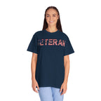 Veteran Pride Garment-Dyed T-Shirt for Unisex, Casual Wear, Memorial Day, Veteran's Day, Patriotic Apparel, Gift for Veterans
