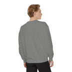 Big Sky Chill Vibes Sweatshirt - Unisex Garment-Dyed Style, Perfect for Lounging