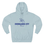 Everglades City Inspired Fleece Hoodie, Casual Wear, Relaxation, Gift for Autumn Lovers, Travel Essential