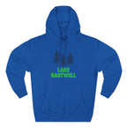 Lake Hartwell Fleece Hoodie, Cozy Sweatshirt, Outdoor Adventure Wear, Unique Gift for Lake Lovers, Perfect for Fall and Winter