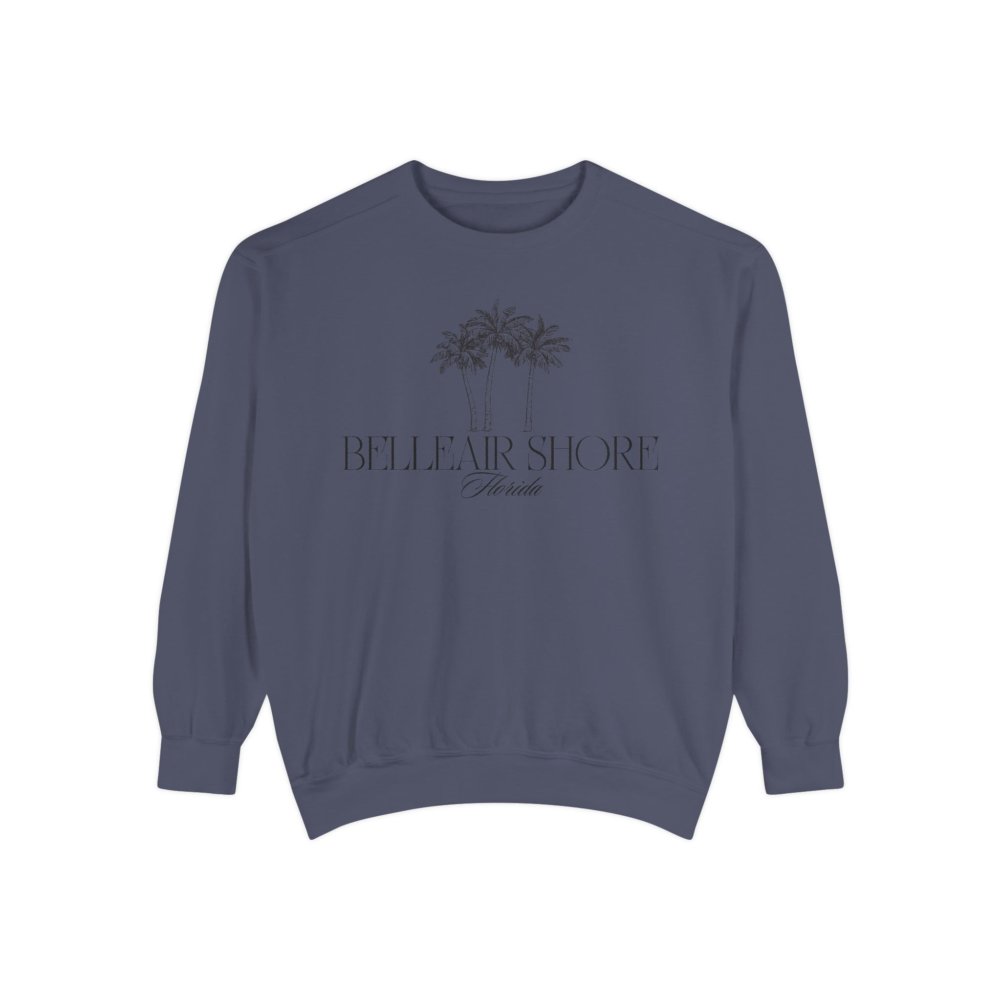 Belleair Shore Beach Vibes Unisex Sweatshirt | Garment-Dyed Comfort, Perfect for Casual Outings, Travel, Gifts, Summer Days, Bellear Shore