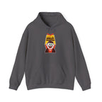 Colorful Vampire-Themed Unisex Hoodie, Perfect for Halloween, Cozy Casual Wear, Birthday Gift, Statement Piece, Fun Design