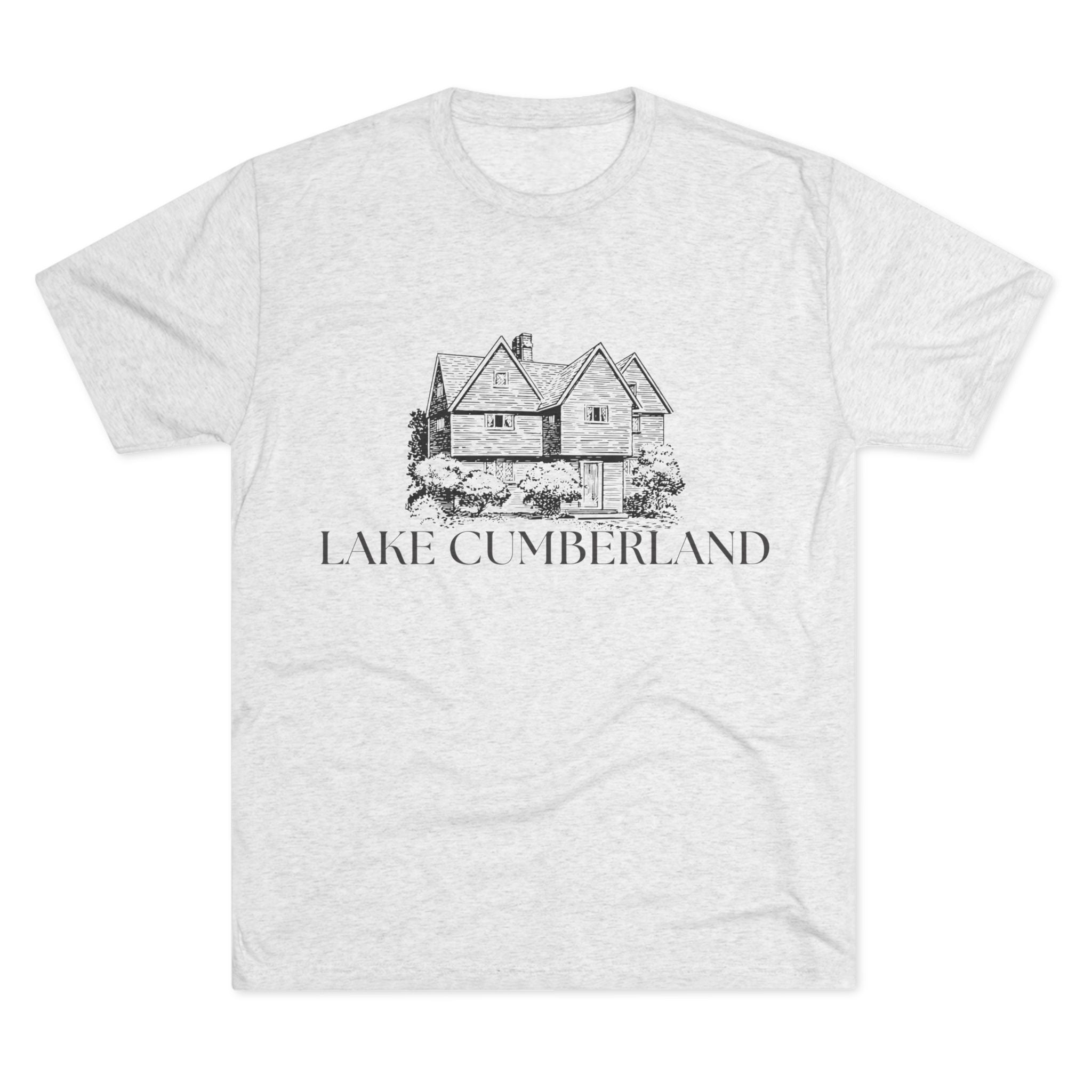 Lake Cumberland Unisex Tri-Blend Crew Tee, Casual T-Shirt, Summer Apparel, Lake House Shirt, Gift for Friends, Travel Tee