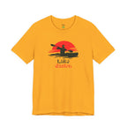 Lake Gaston Tee - Kayaking Graphic Unisex Jersey Short Sleeve Shirt, Outdoor Adventure Gift, Summer Vibes, Lake Lover Apparel