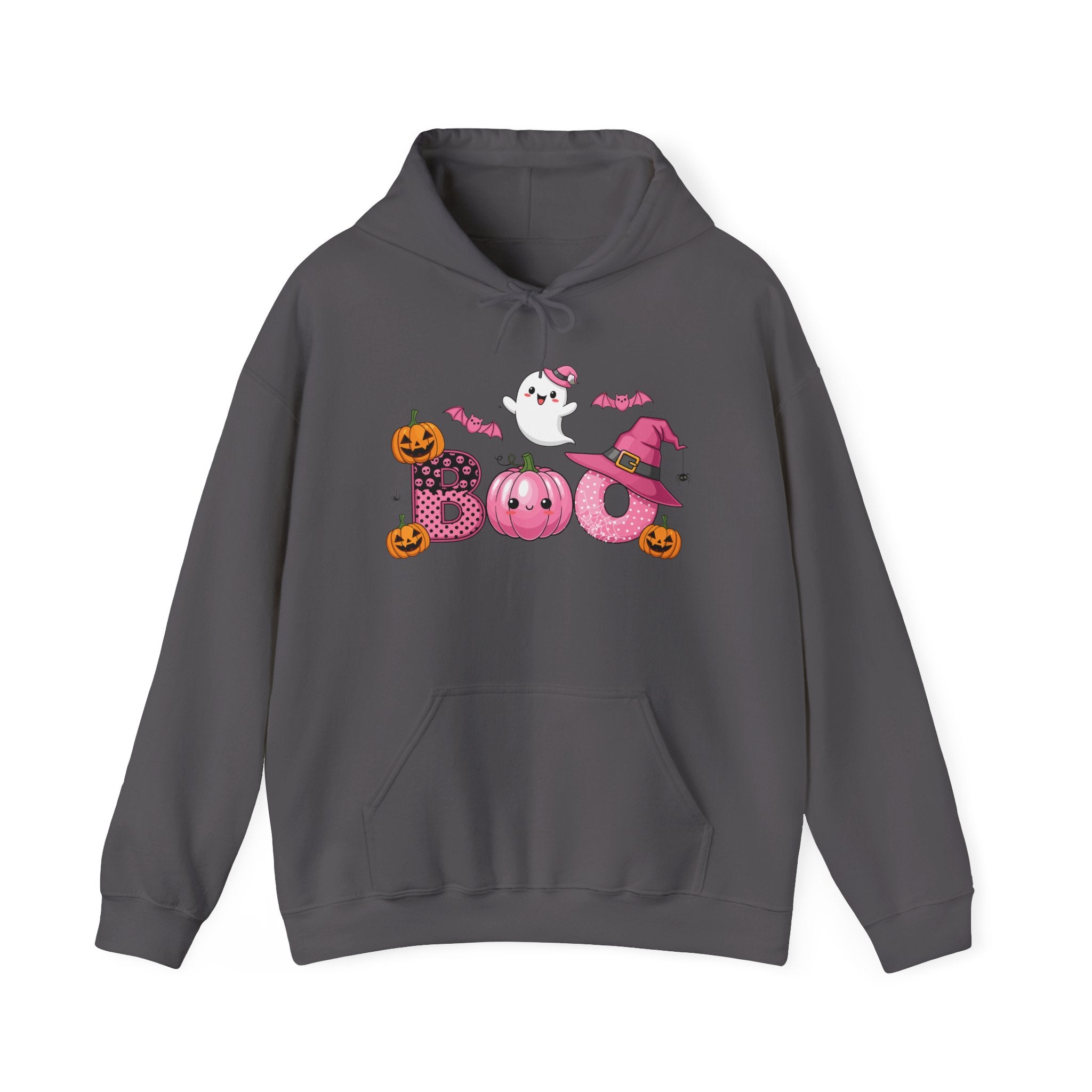 Halloween Boo Sweatshirt, Unisex Hoodie for Fall, Cozy Ghost Design, Cute Autumn Apparel, Halloween Costume