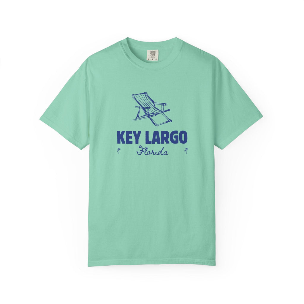 Key Largo - Unisex Garment-Dyed T-shirt, Casual Outfit, Gift for Nature Lovers, Vacation Essentials