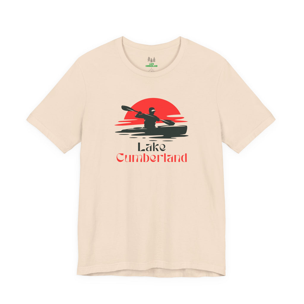 Lake Cumberland Tee - Kayaking Graphic Unisex Jersey Short Sleeve Shirt, Outdoor Adventure Gift, Summer Vibes, Lake Lover Apparel