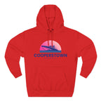 Cooperstown Vibes Hoodie with Design, Perfect for Autumn Lovers, Comfortable and Stylish, Great Gift for Vacations