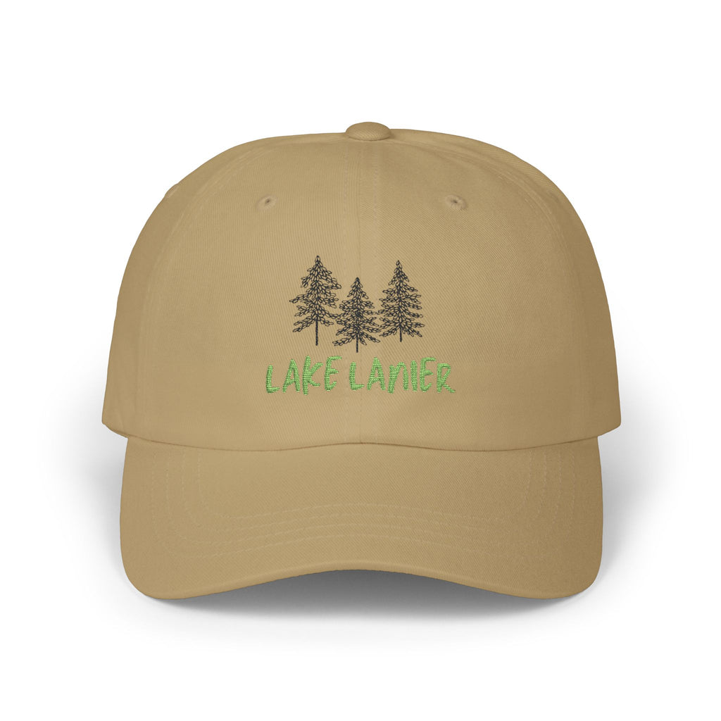 Lake Lanier Classic Dad Cap | Relaxed Fit Hat, Outdoor Accessories, Fishing Gear, Gift for Dads, Summer Style