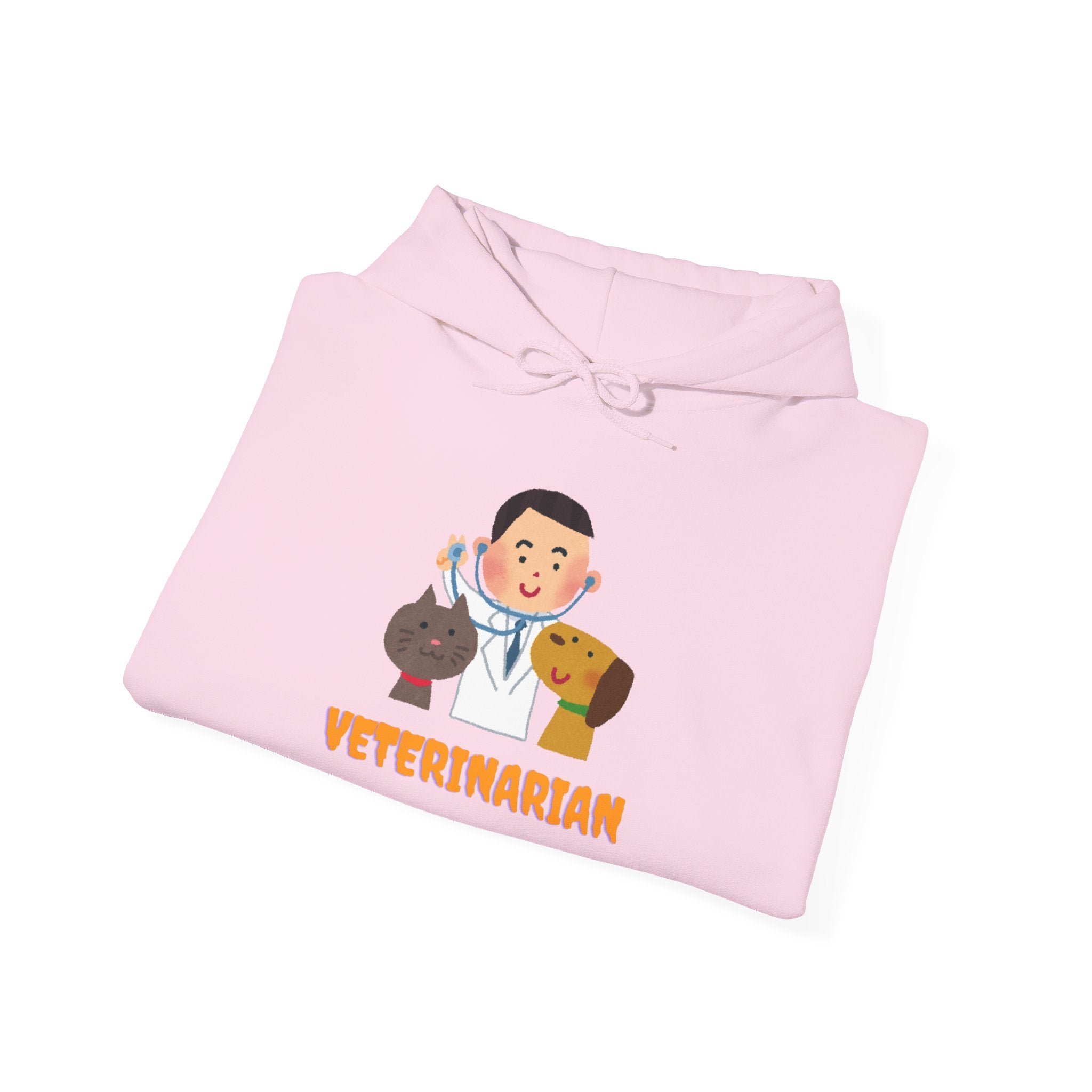 Veterinarian Hooded Sweatshirt, Animal Lover Gift, Cute Vet Apparel, Pet Owner Hoodie, Perfect for Birthdays, Animal Shelter Support