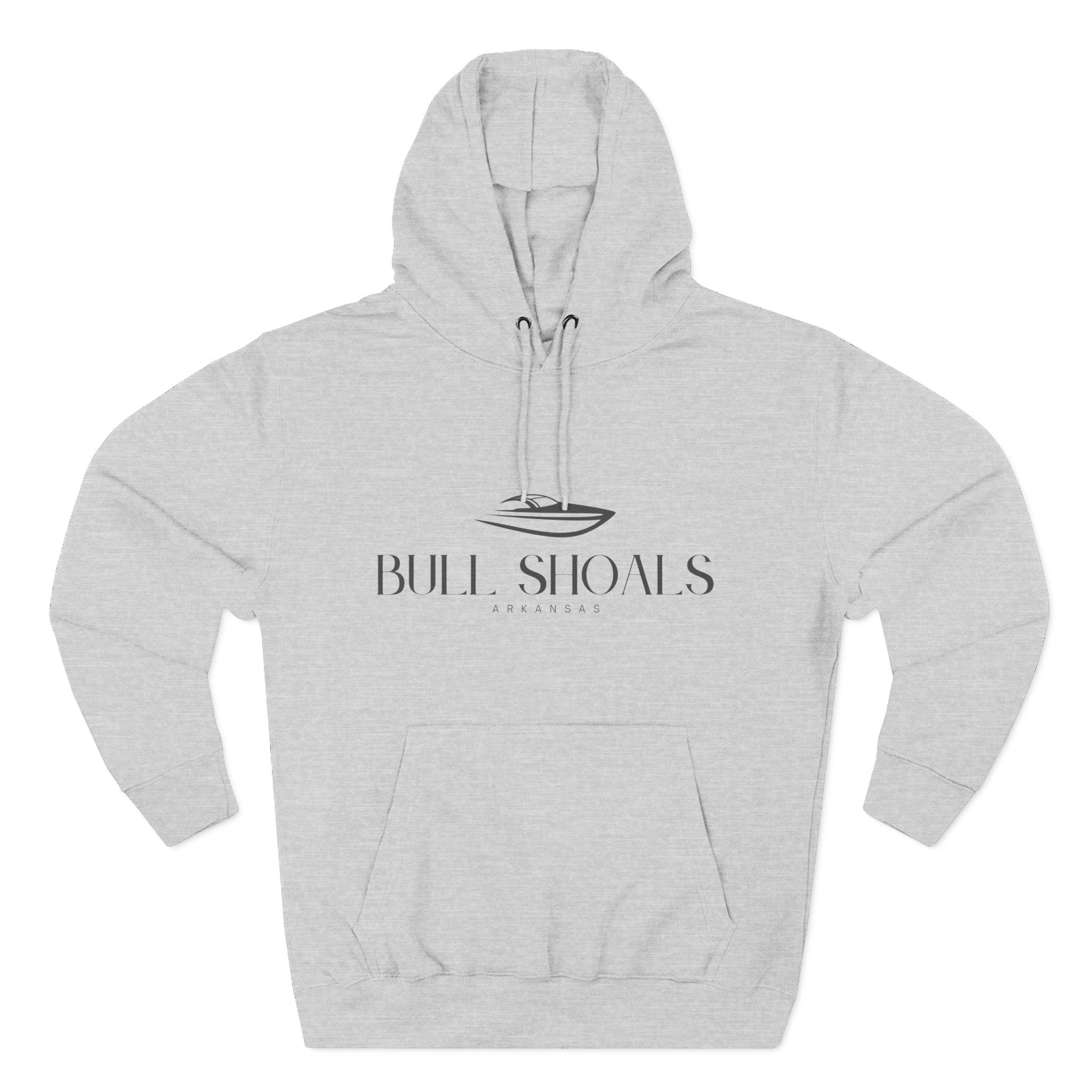 Bull Shoals Stylish Three-Panel Fleece Hoodie for Cozy Days, Casual Wear, Warm Layering, Gift for Him or Her
