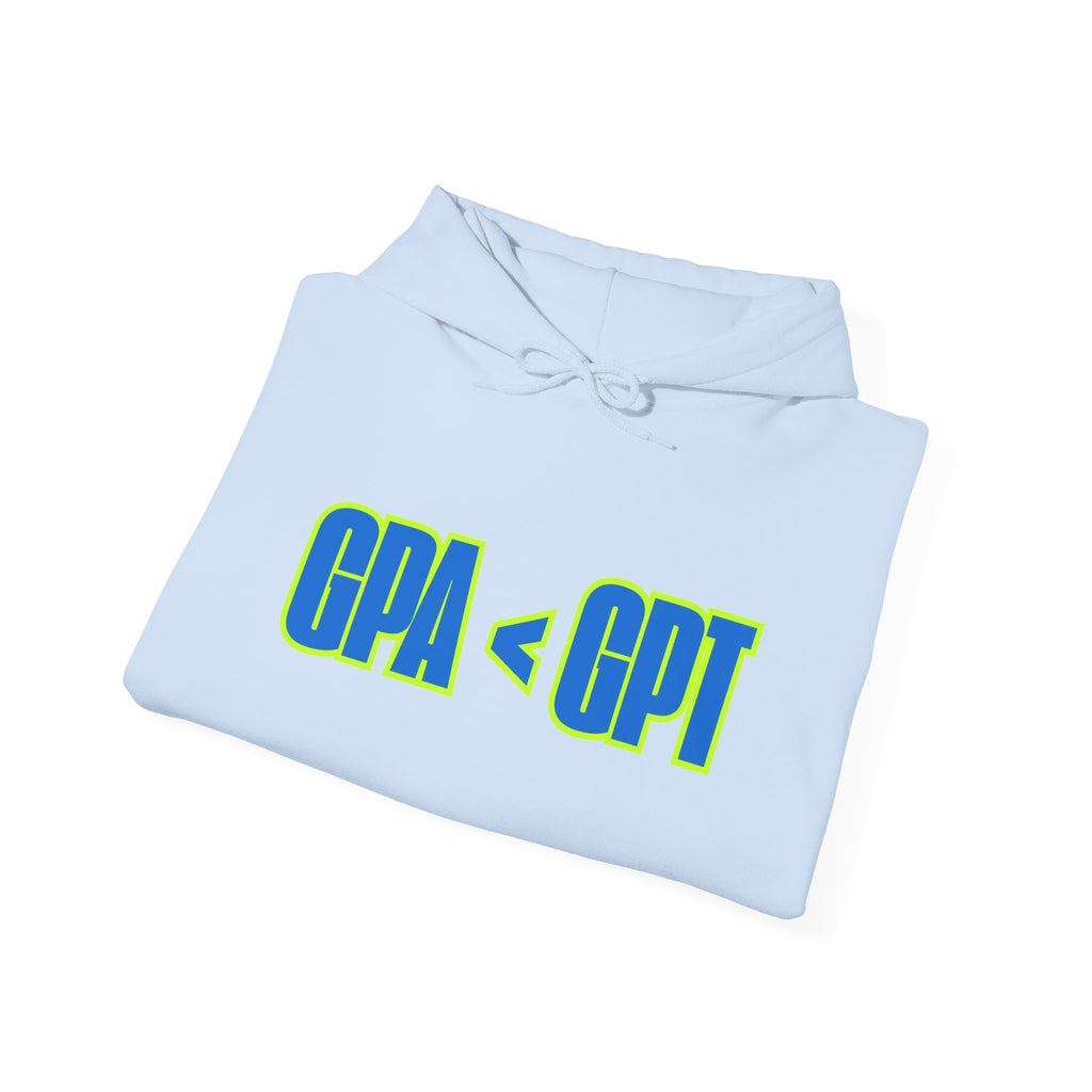 4.0 GPA < GPT 5.0 - Trendy GPA < GPT Sweatshirt for Students, Gift for College, Casual Wear, Study Sessions, Graduation