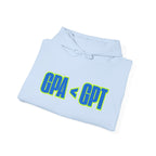 4.0 GPA < GPT 5.0 - Trendy GPA < GPT Sweatshirt for Students, Gift for College, Casual Wear, Study Sessions, Graduation