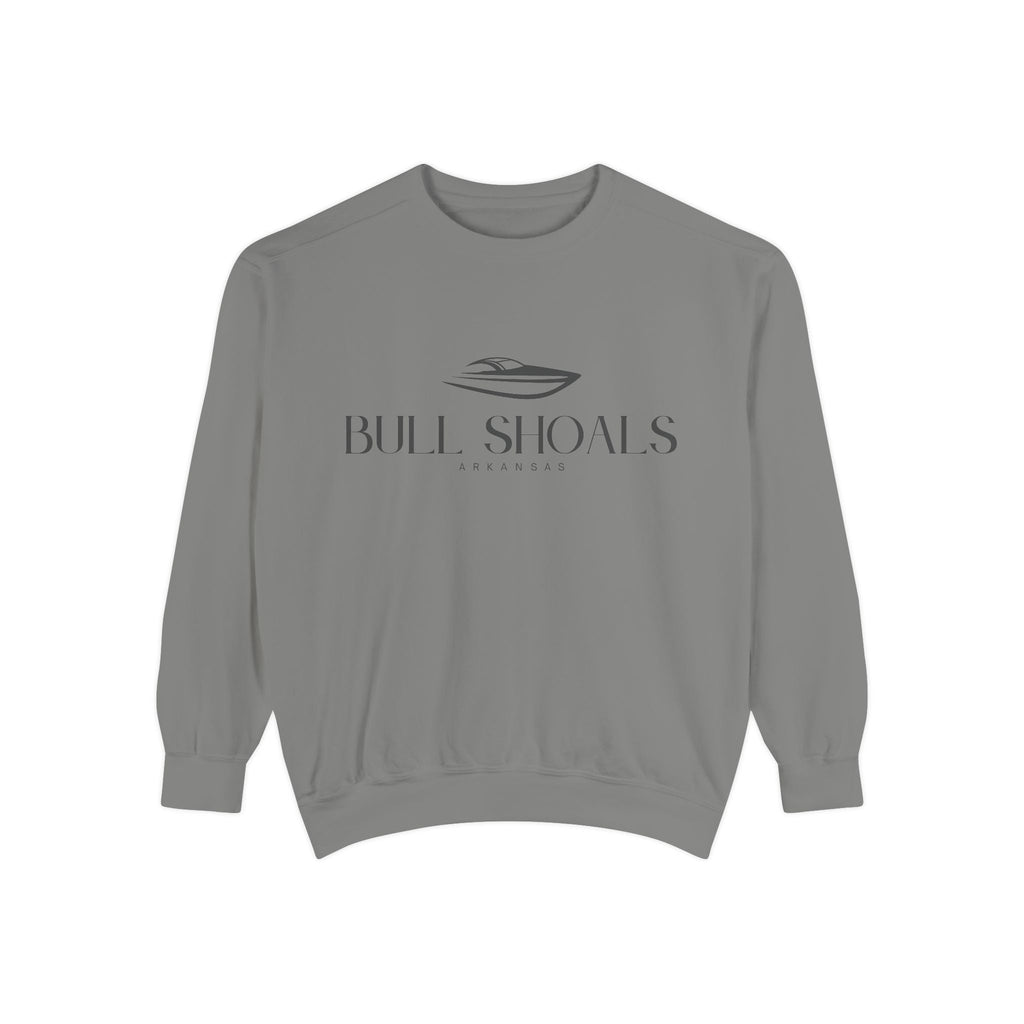 Bull Shoals Chill Vibes Sweatshirt - Unisex Garment-Dyed Style, Perfect for Lounging
