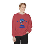 Lake Gaston Fish Design Unisex Sweatshirt | Cozy Fishing Apparel, Casual Wear, Gift for Anglers, Lake Day Outfit, Nature Lovers Sweatshirt