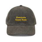 Concrete Canoe Team Embroidered Cap