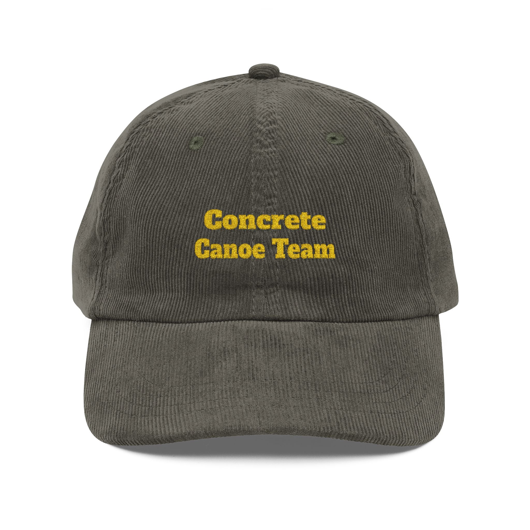 Concrete Canoe Team Embroidered Cap