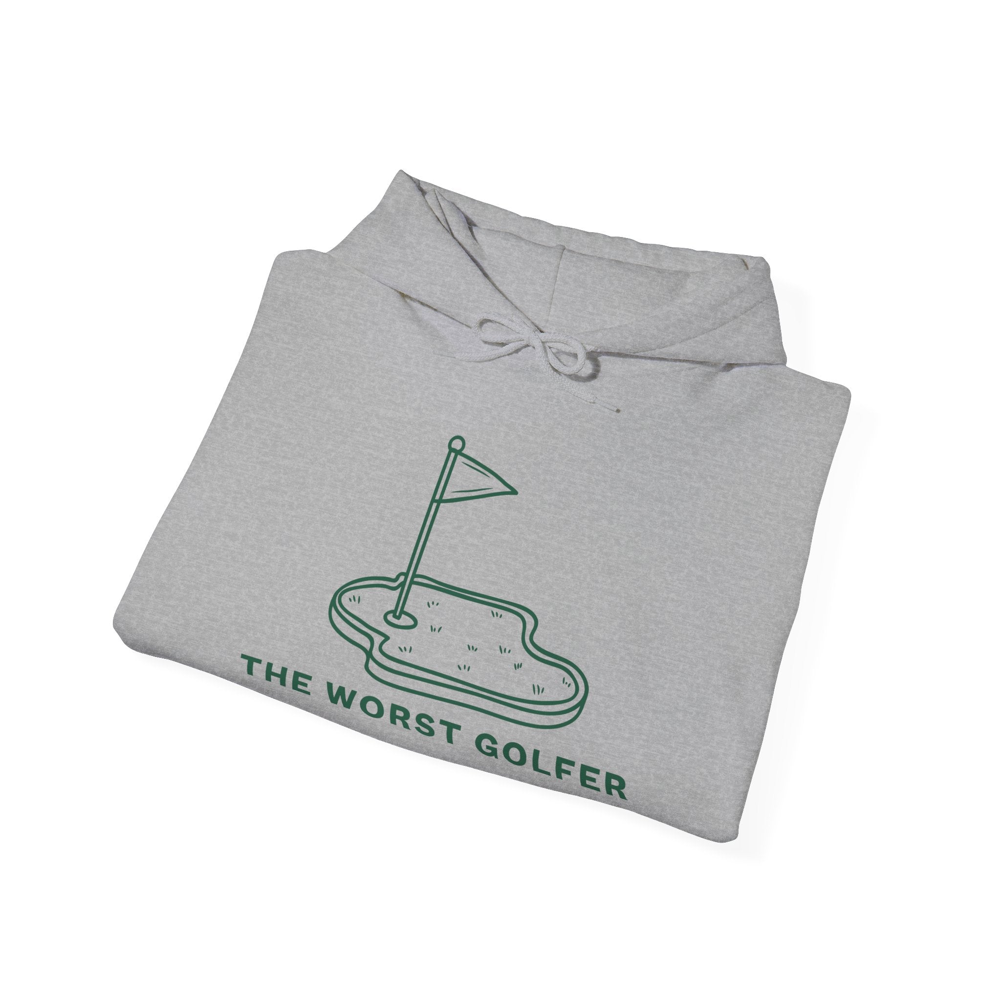 Funny Golf Sweatshirt for The Worst Golfer, Unisex Hooded Sweatshirt, Gift for Golf Lovers, Casual Hoodie, Golfing Apparel