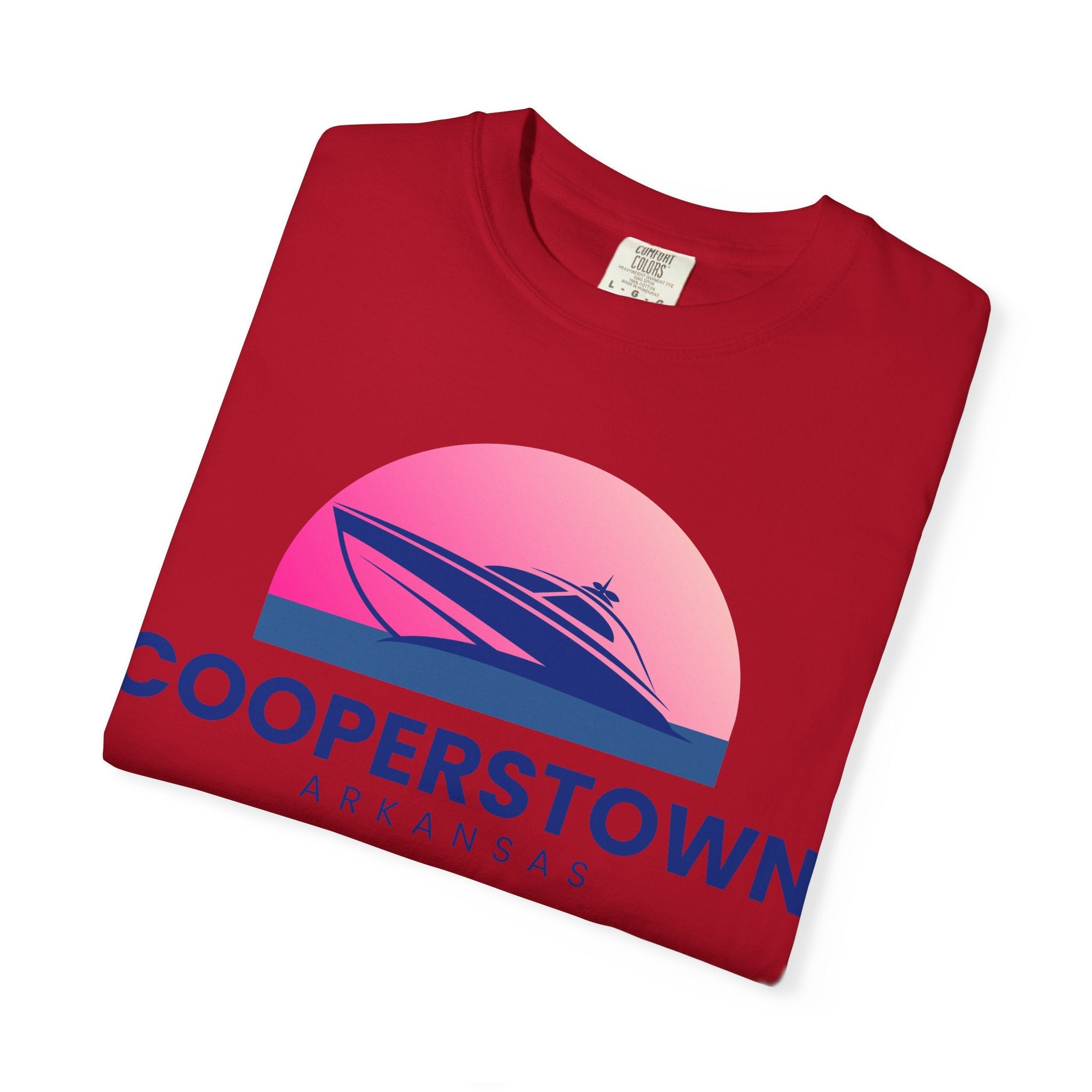 Cooperstown Vibes, Unisex T-shirt, Casual Tee, Travel Souvenir, Vacation Top