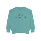 Plymouth Chill Vibes Sweatshirt - Unisex Garment-Dyed Style, Perfect for Lounging