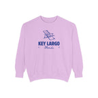 Key Largo Vibes Unisex Sweatshirt | Garment-Dyed Comfort, Perfect for Casual Outings, Travel, Gifts, Autumn Days