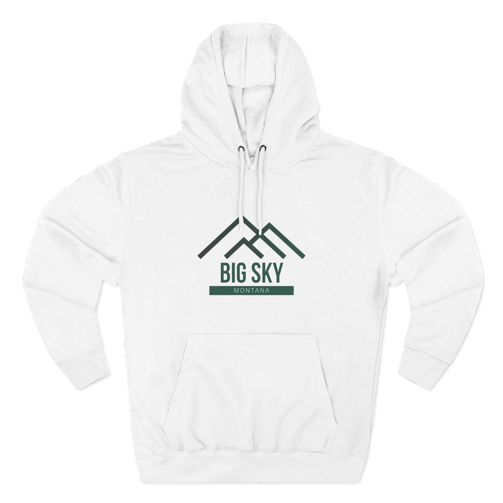 Big Sky Vibes Hoodie with Design, Perfect for Autumn Lovers, Comfortable and Stylish, Great Gift for Vacations