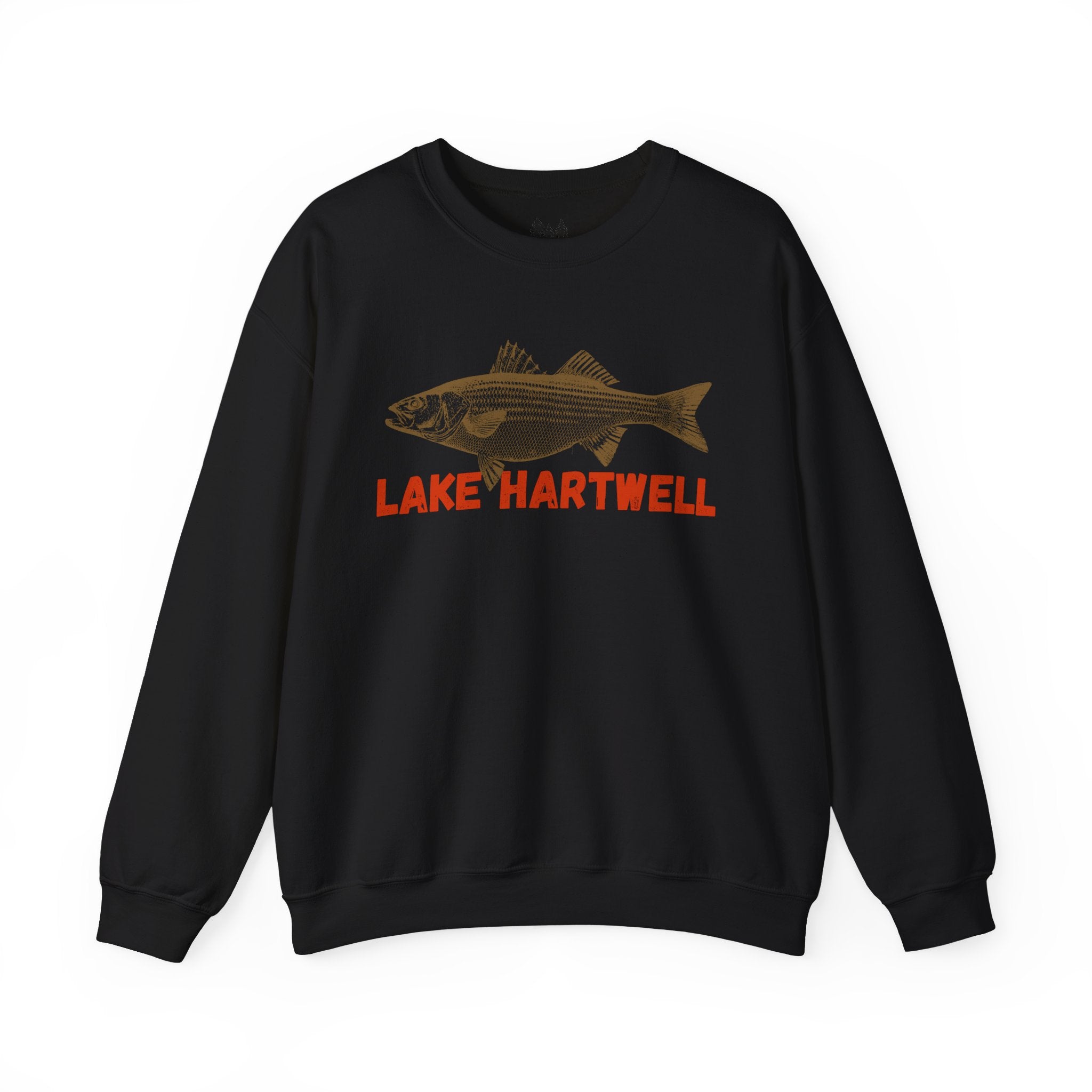 Lake Hartwell Fishing Sweatshirt, Unisex Crewneck, Casual Wear, Gift for Fishermen, Outdoor Apparel, Lake House Cozy