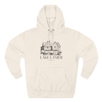Cozy Lake Lanier Fleece Hoodie - Perfect for Relaxing, Outdoor Adventures, Gifts for Nature Lovers, Fall and Winter Apparel