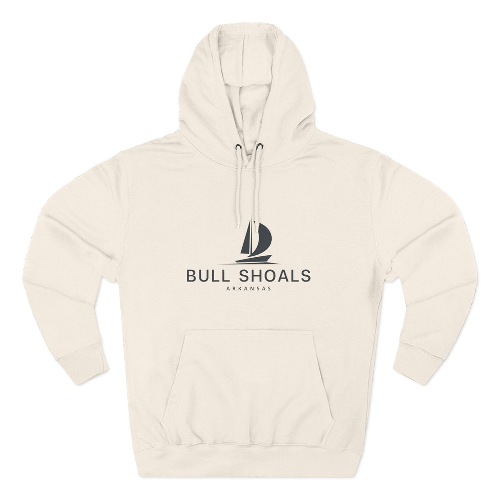 Bull Shoals Inspired Fleece Hoodie, Casual Wear, Relaxation, Gift for Autumn Lovers, Travel Essential