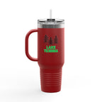 Lake Texoma Insulated Travel Mug, 40oz - Perfect for Camping, Road Trips, Gifts, Outdoor Adventures, Summer Fun