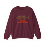 Lake Cumberland Fishing Sweatshirt, Unisex Crewneck, Casual Wear, Gift for Fishermen, Outdoor Apparel, Lake House Cozy