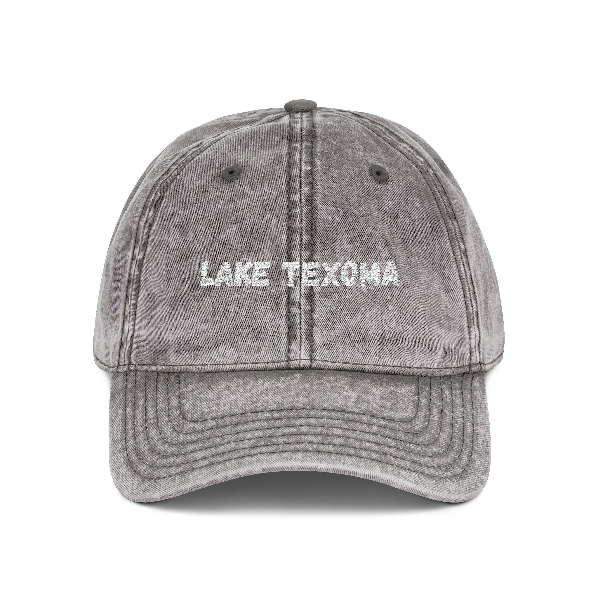 Lake Texoma Embroidered Hat, Vintage Cap, Casual Summer Accessory, Gift for Outdoor Lovers, Lake Trip Gear