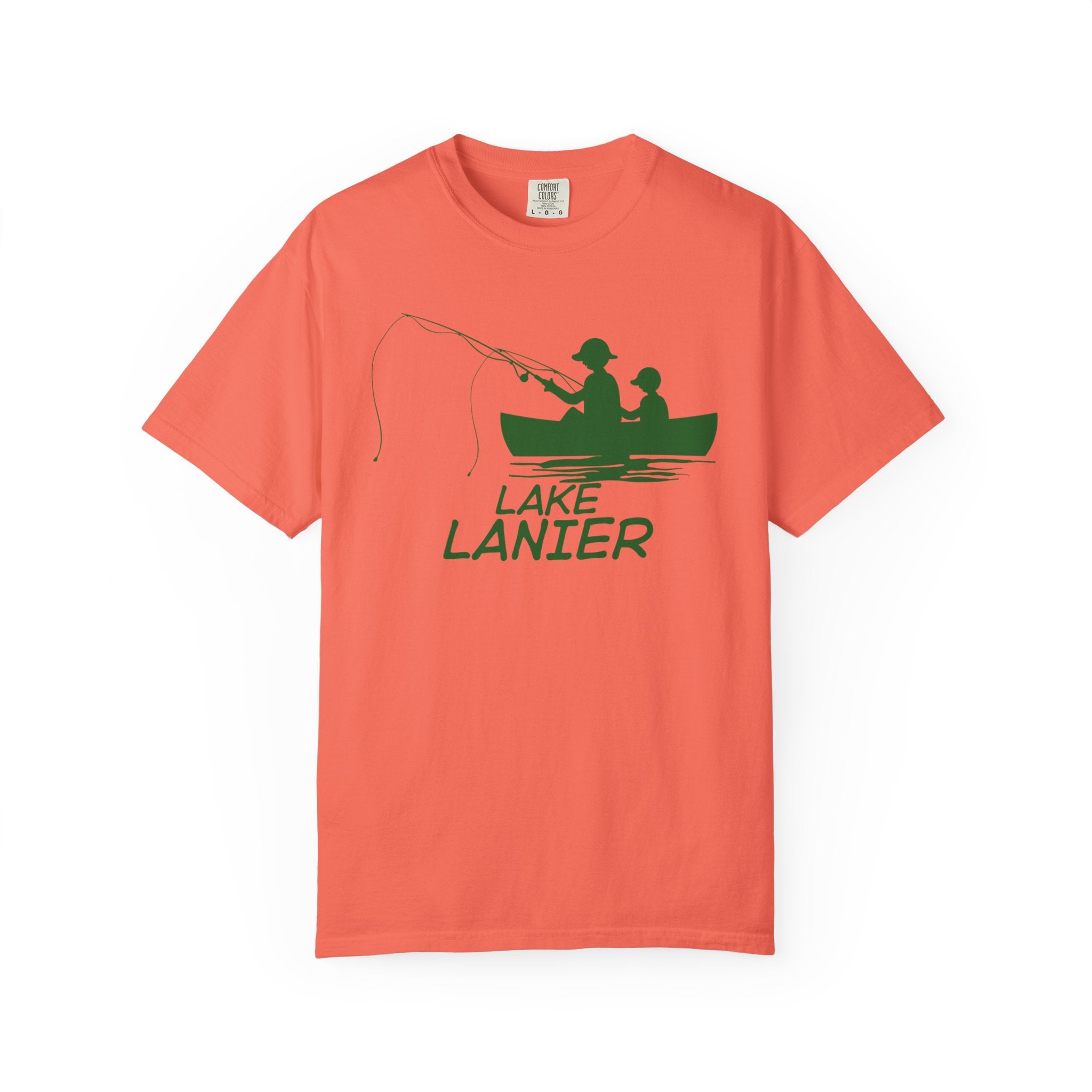 Lake Lanier Fishing Unisex T-shirt - Perfect for Gifts, Outdoor Adventures, Family Reunions, Summer Vacations, and Casual Wear