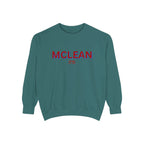 McLean Unisex Garment-Dyed Sweatshirt | Cozy Fashion, Perfect for Casual Outings, Gifts, Fall & Winter Style, Everyday Comfort