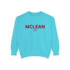 McLean Unisex Garment-Dyed Sweatshirt | Cozy Fashion, Perfect for Casual Outings, Gifts, Fall & Winter Style, Everyday Comfort