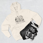 Cozy Lake Lanier Fleece Hoodie - Perfect for Relaxing, Outdoor Adventures, Gifts for Nature Lovers, Fall and Winter Apparel