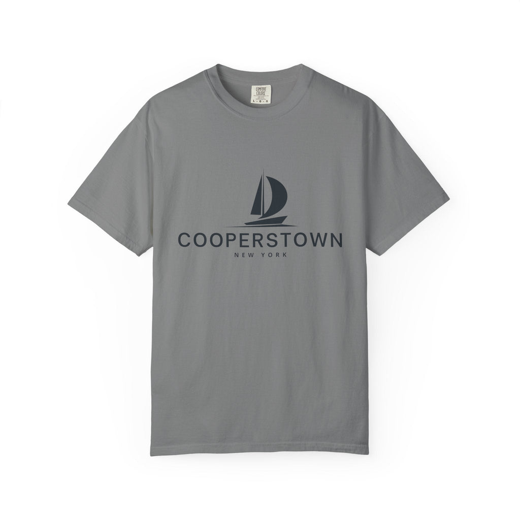 Cooperstown - Unisex Garment-Dyed T-shirt, Casual Outfit, Gift for Nature Lovers, Vacation Essentials