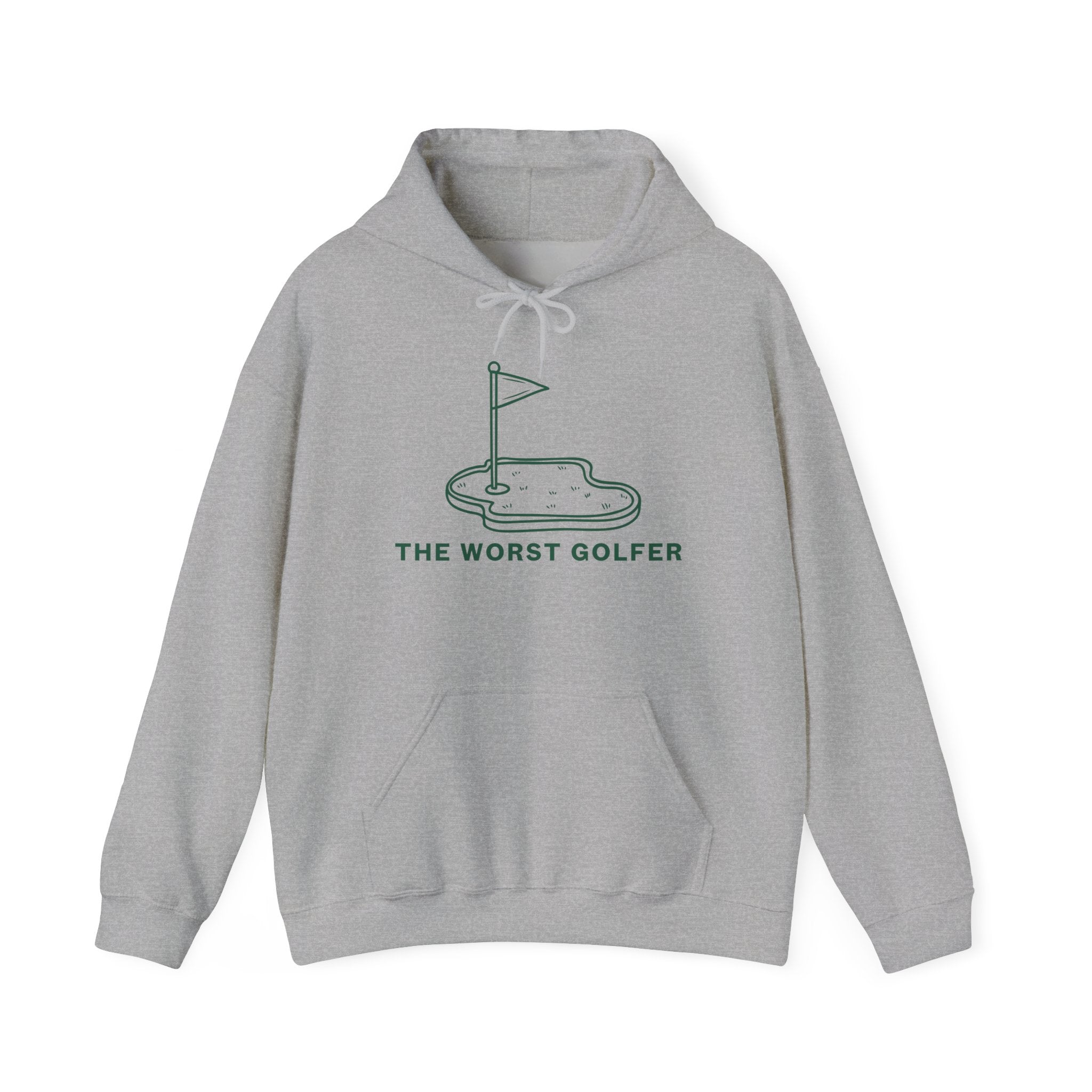 Funny Golf Sweatshirt for The Worst Golfer, Unisex Hooded Sweatshirt, Gift for Golf Lovers, Casual Hoodie, Golfing Apparel