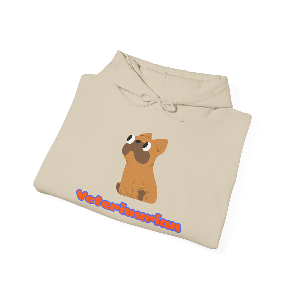 Veterinarian Cute Dog Unisex Heavy Blend™ Hooded Sweatshirt